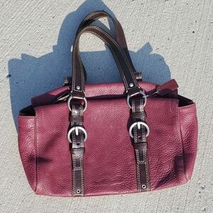 Coach Leather Tote Bag